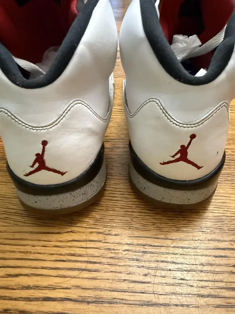 Air Jordan 5 Retro Fire Red Shoes Mens Size 13 136027-104 OG 2013 Sneakers